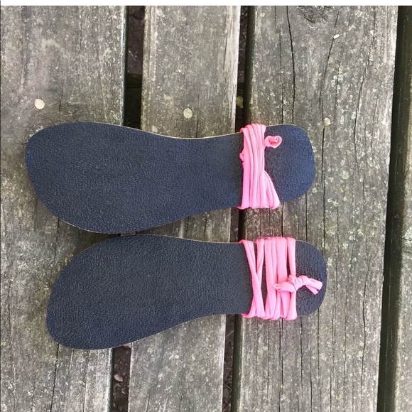 Mr Buho Lace Up Ankle Wrap Sandal Flat Flip Flop 7 - Picture 8 of 8